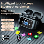 A9 Pro ANC/ENC Wireless Earbuds with Touchscreen Charging Case