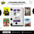 2 TB Preloaded PC Games Hard Disk – Filled With Your Favorite Games – Plug & Play Ready