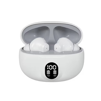 Wireless Bluetooth Earbuds with LED Display & ENC Mic – 2025 New Arrival