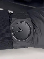 Full Black Premium Analog Men’s Watch – Lightweight, Stylish & Elegant Design